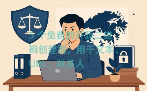 5 个免费的开源二维码创建器，用于文本、URL、联系人